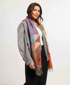 Dames sjaal multicolor