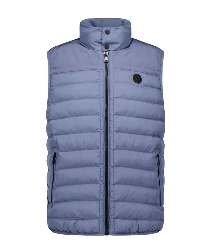 Heren bodywarmer blauw