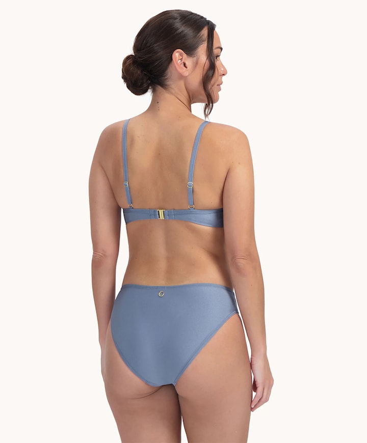 Dames bikinitop blauw