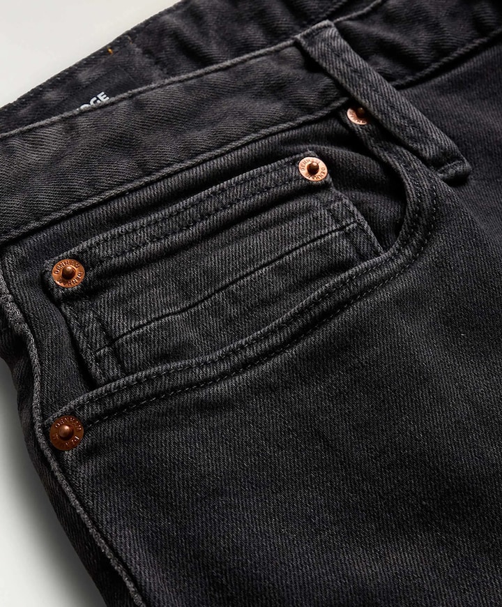 RIDGE AWB heren jeans zwart