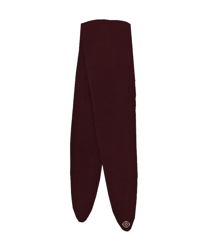 Dames sjaal bordeaux