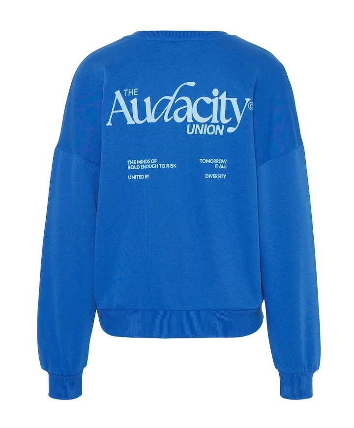 Dames sweater blauw