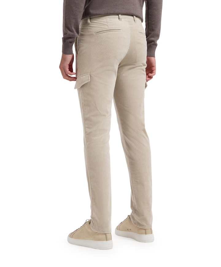 Cargo Cord Chino Collection heren broek beige