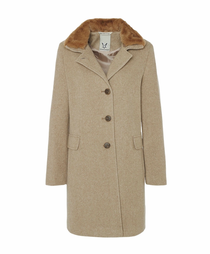 Dames jas beige