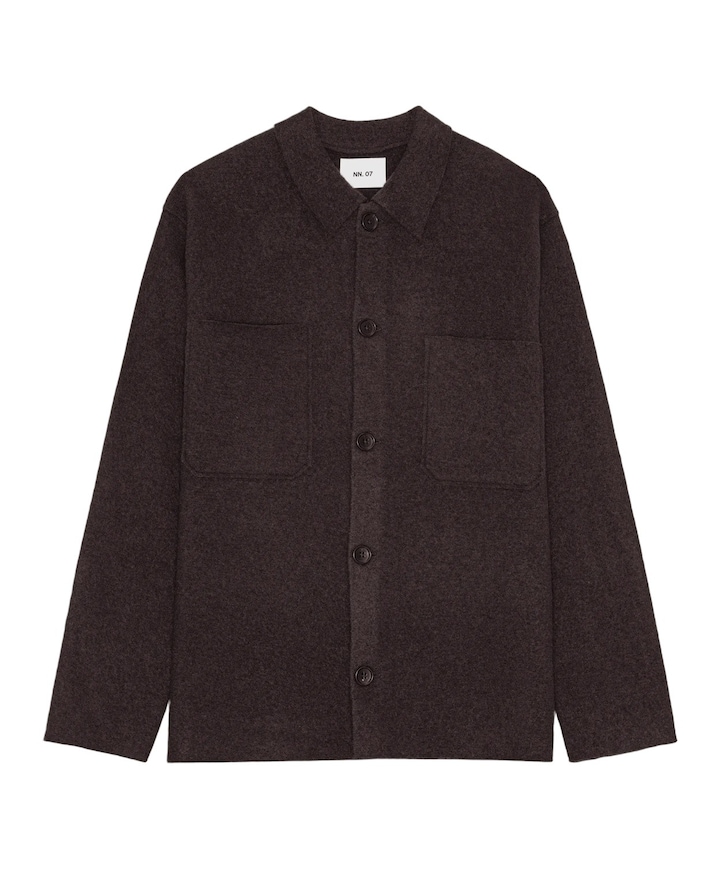 Heren vest bruin