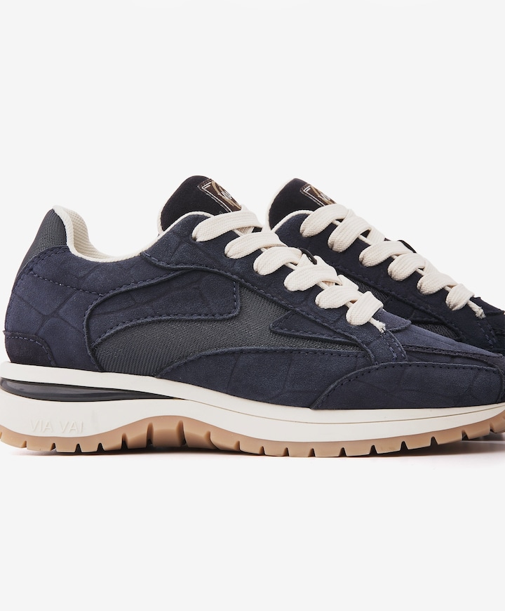 Usher Riggs dames sneakers zwart