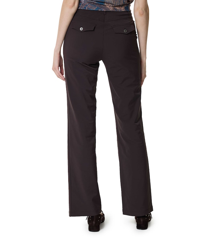 recht TRAVEL dames broek bruin