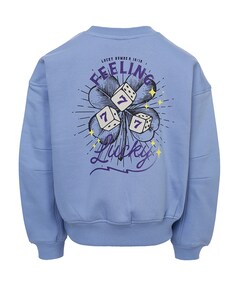 Meisjes sweater blauw