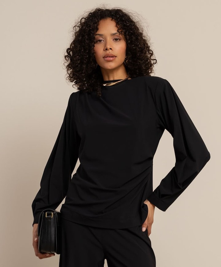Dames top zwart