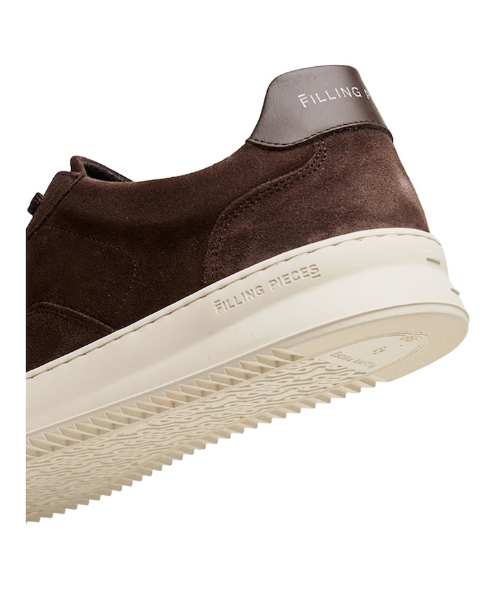 Mondo Suede heren sneakers bruin