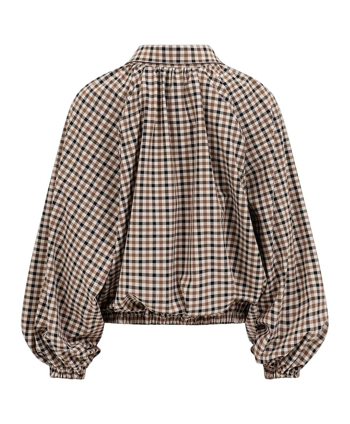 Dames blouse beige