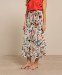 Dames rok multicolor