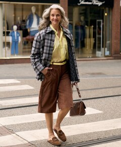 Dames blouse geel