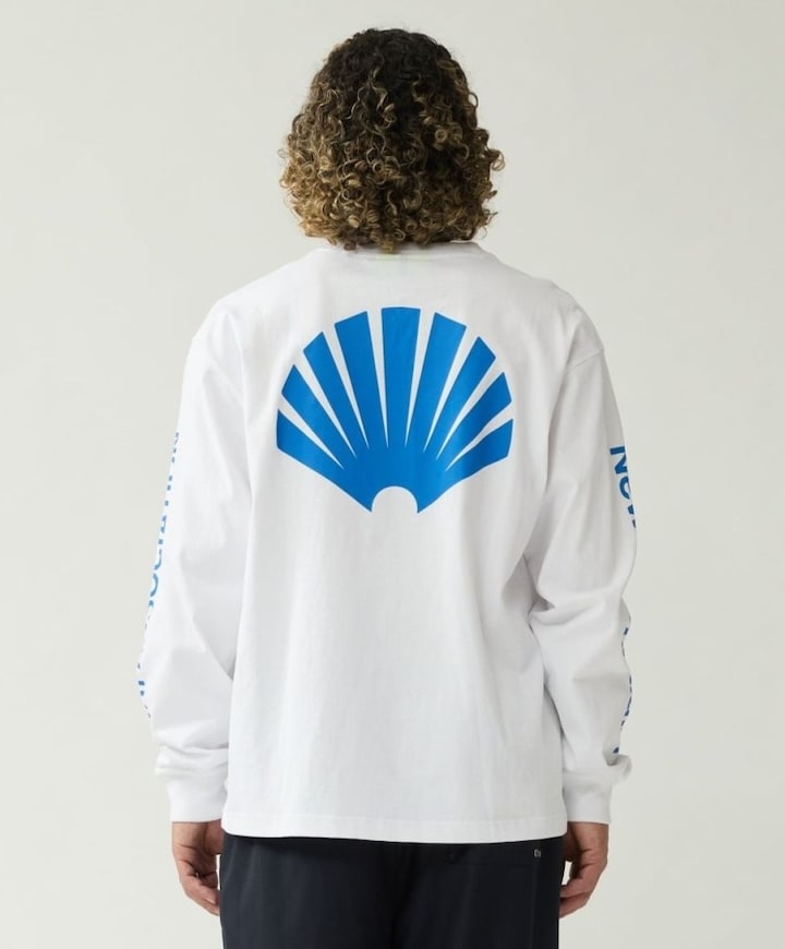 Heren longsleeve wit