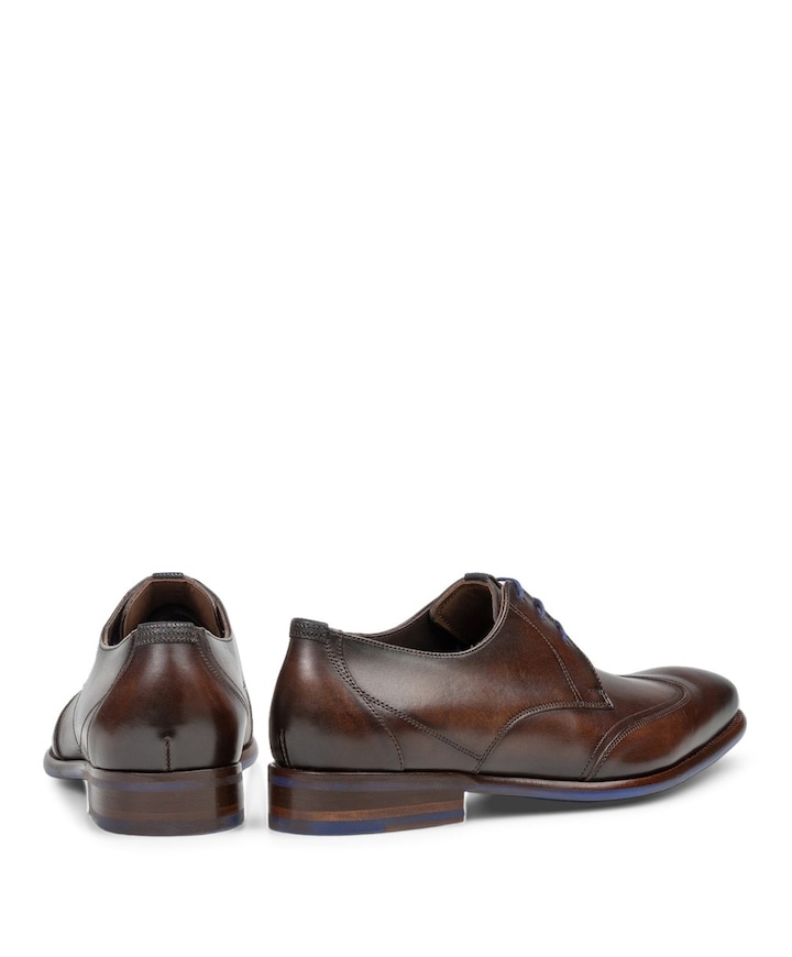 heren veterschoenen bruin