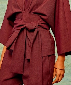 Dames blouse bordeaux