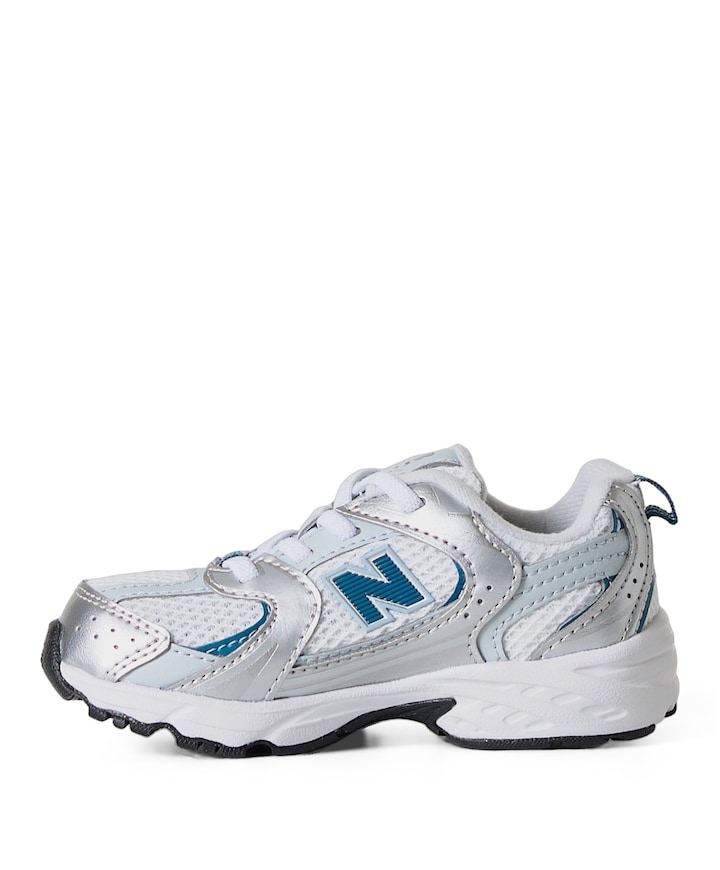 530 bungee lace uniseks sneakers  zilver