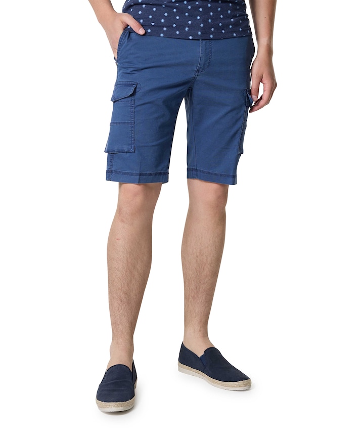 korte broek blauw