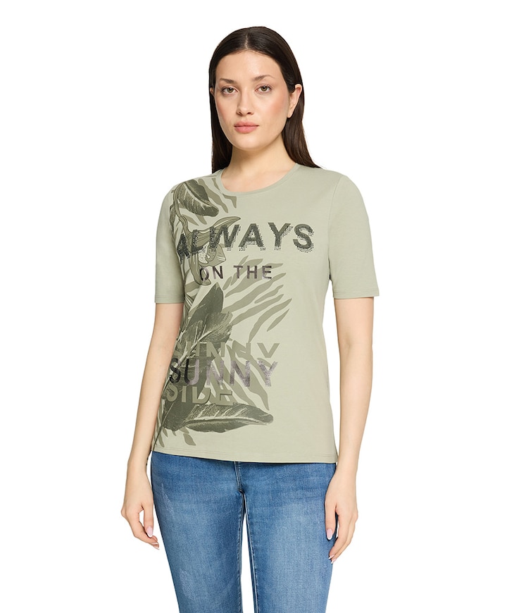 Dames T-shirt groen