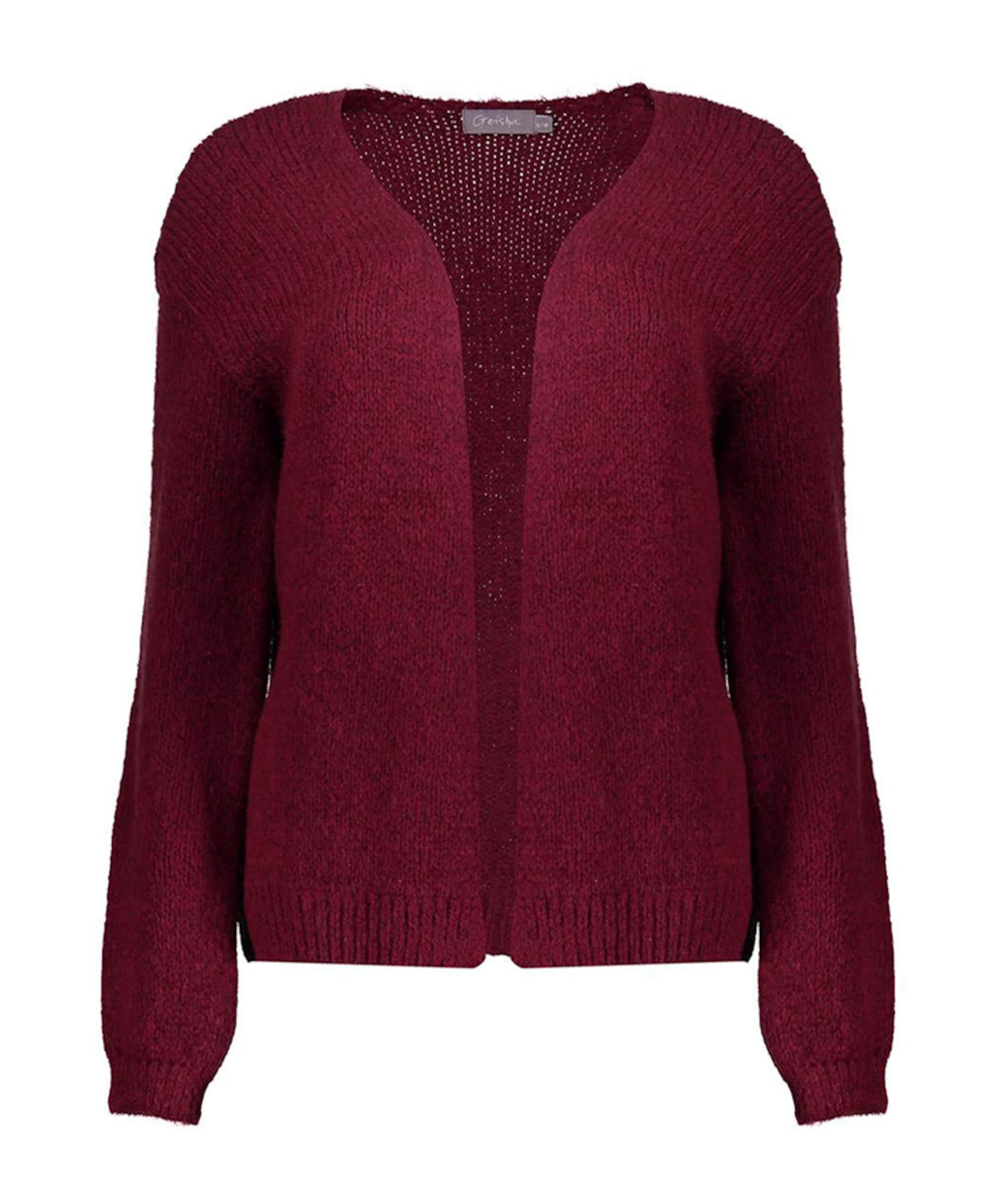 Dames vest bordeaux