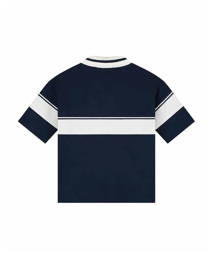 Uniseks polo blauw