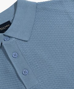 Heren polo blauw