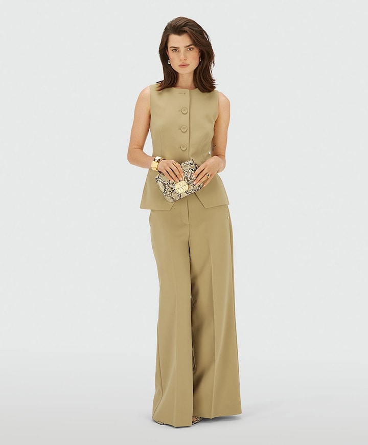 JESSIE dames broek beige
