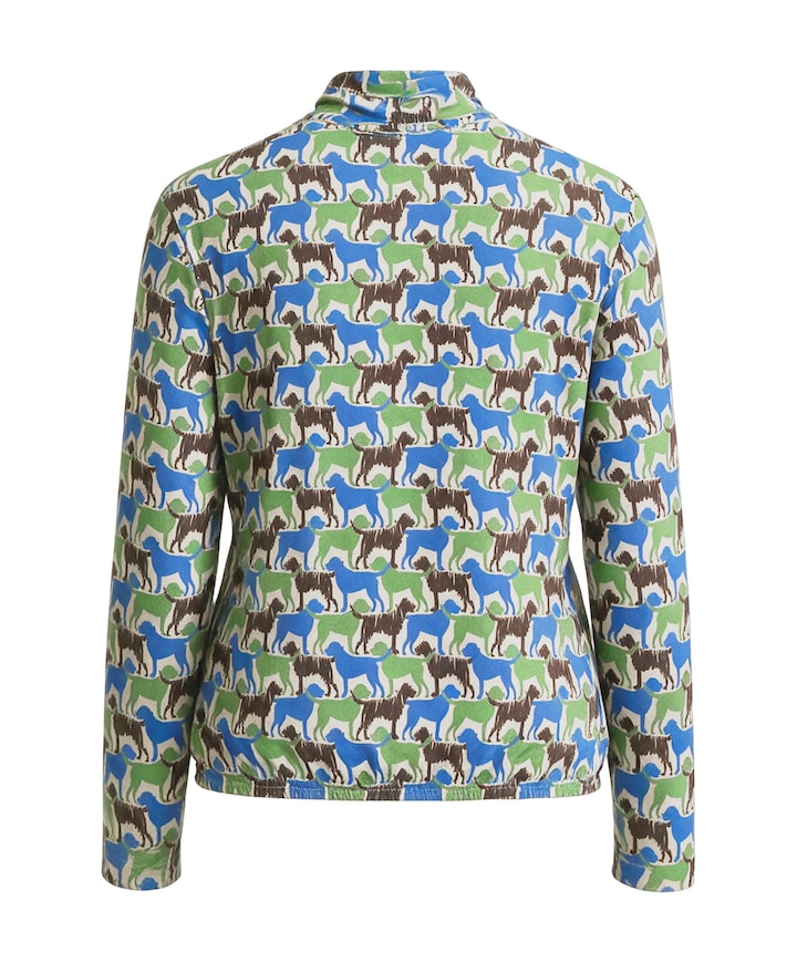 Dames longsleeve multicolor
