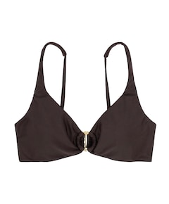 Dames bikinitop bruin