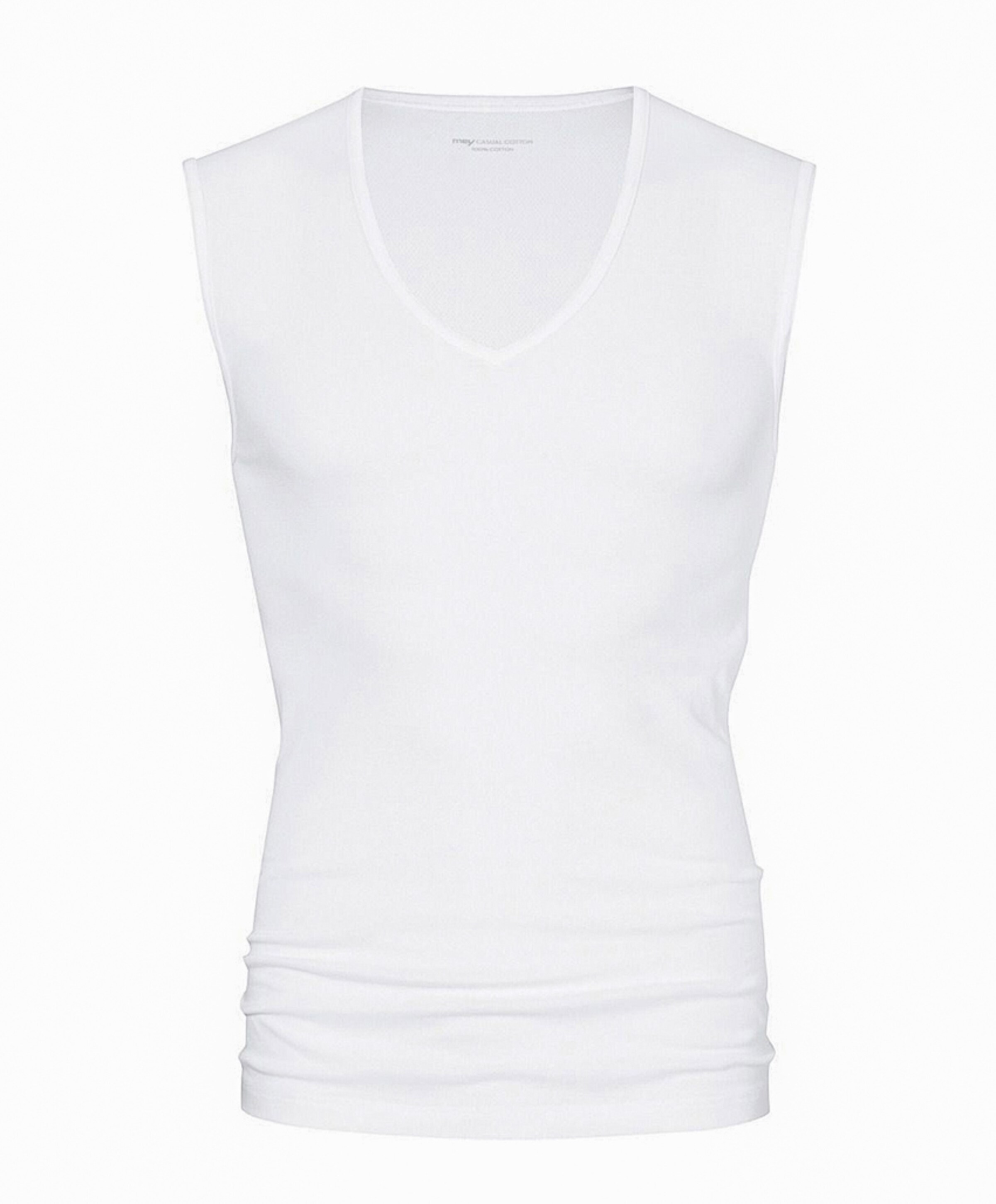 Heren singlet wit