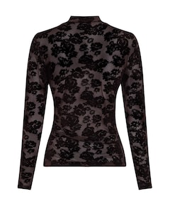Dames longsleeve bruin