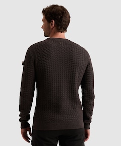 Heren trui bordeaux