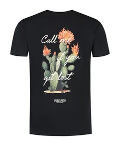 T-shirt zwart
