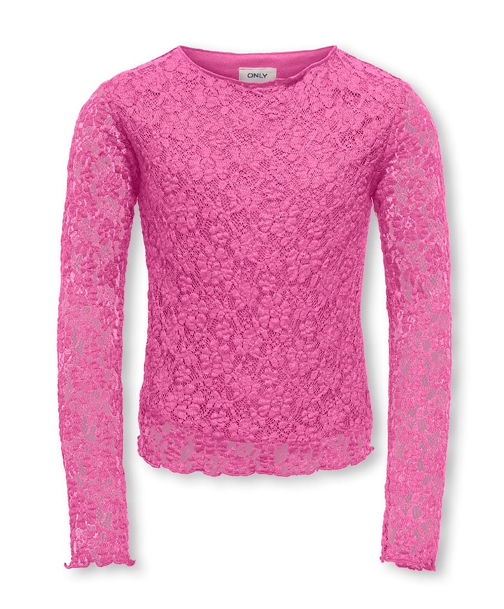 Meisjes longsleeve roze