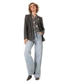 Dames blouse grijs