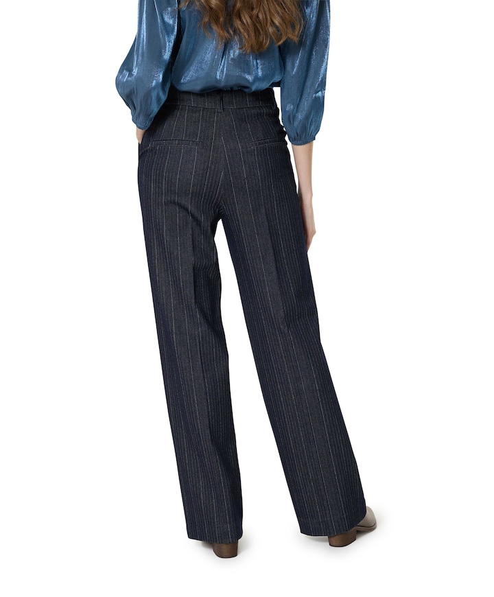 ODELIA MILANO pantalon blauw