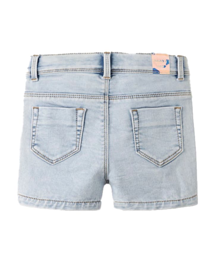 NMFSALLI SLIM DNM SHORTS 1842-TH H meisjes korte broek blauw
