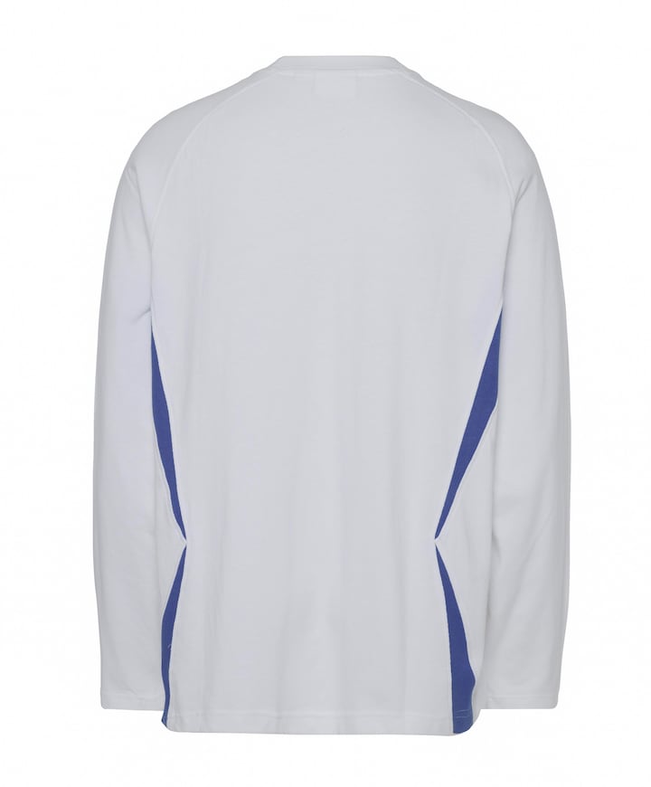 Heren longsleeve wit