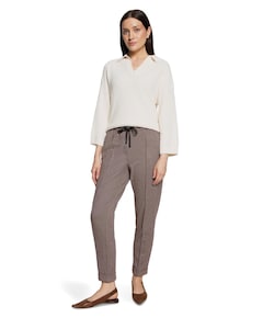 Hose Casual 7/8 LAEnge dames broek rood