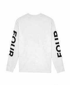 Heren longsleeve wit