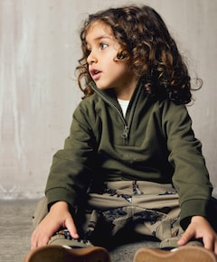 Jongens sweater groen