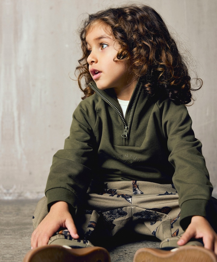 Jongens sweater groen