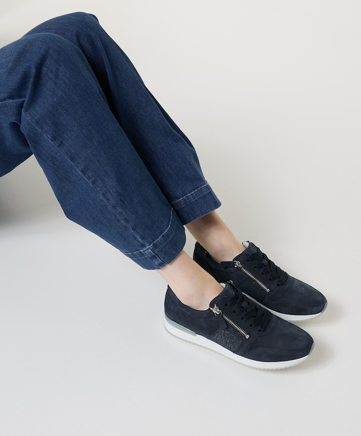 dames sneakers blauw