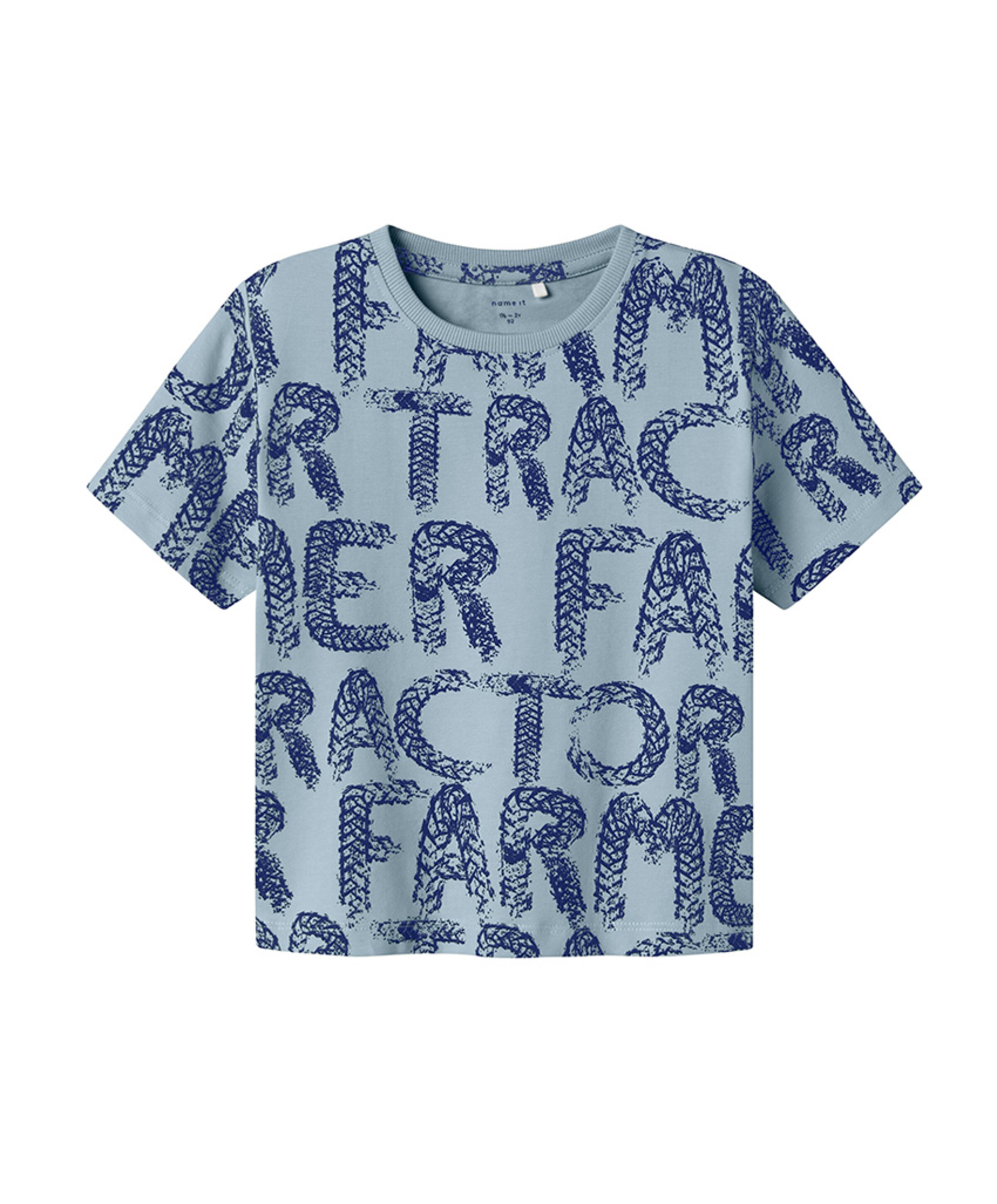 Jongens t-shirt blauw