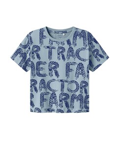 Jongens t-shirt blauw