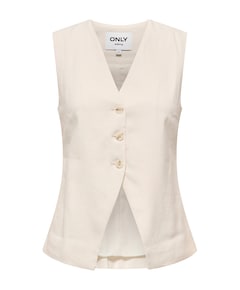 Dames gilet ecru