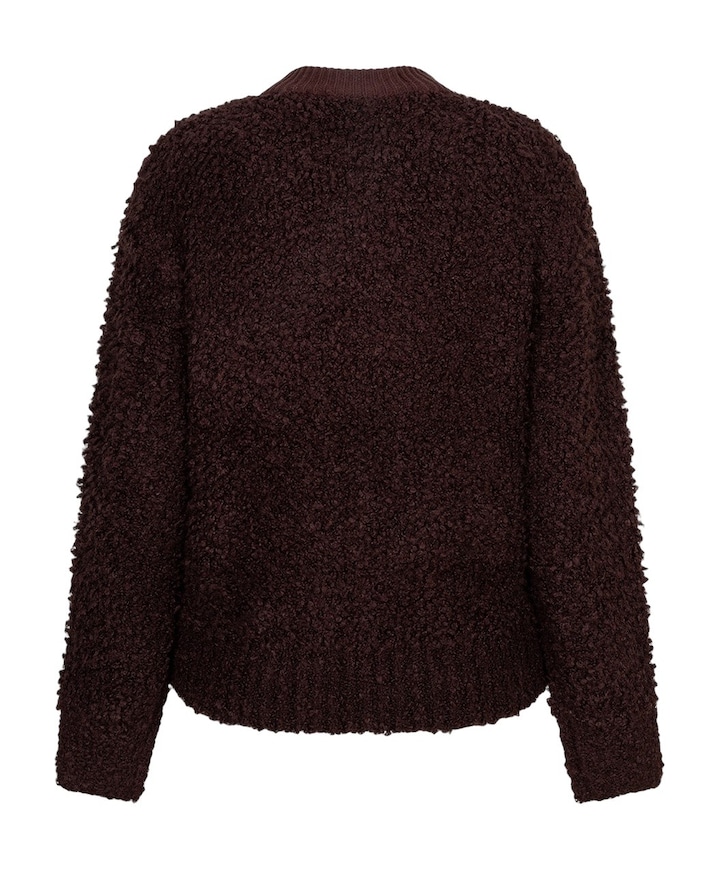 Dames vest bordeaux