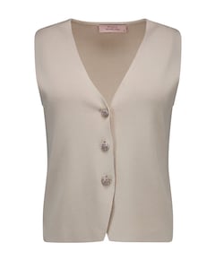 Dames gilet ecru