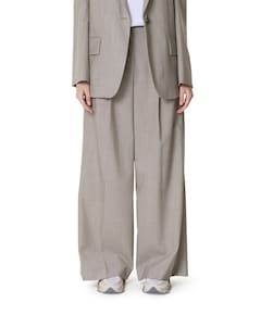 Ovvio Tela Tropical Pura dames pantalon grijs