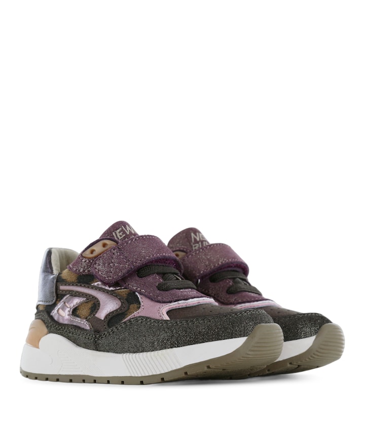 uniseks sneakers bruin